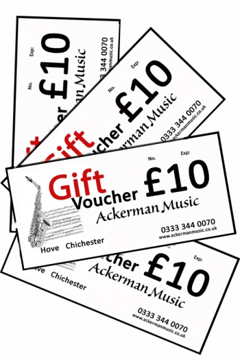 £10 Ackerman Music Gift Voucher