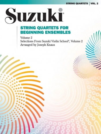 Suzuki String Quartets For Beginning Ensembles, Volume 2