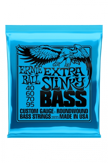 Ernie Ball Bass Guitar 2835 Extra Slinky 40-95