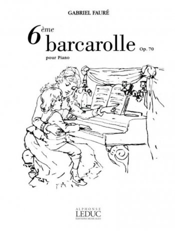 Barcarolle No. 6: Op.70  E Flat Major: Piano (Le