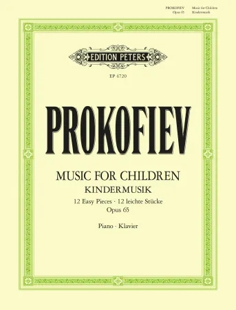 Music For Children Op.65 Piano Solo (Peters)