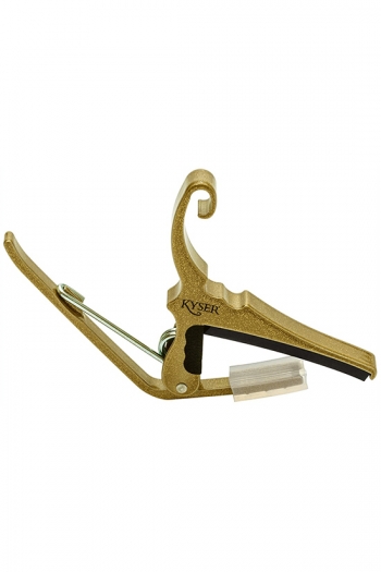 Kyser Quick Change Capo For 6 String Acoustic Guitars - Gold