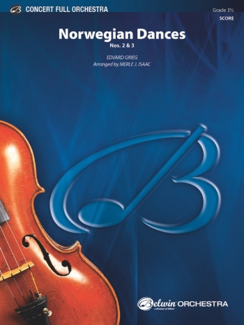 Norwegian Dances 2&3 Orchestral Score (Score Only)