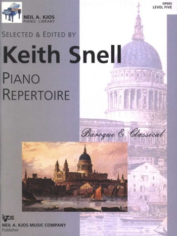 Piano Repertoire: Baroque & Classical 5 Piano Solo (Kjos)