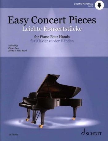 Easy Concert Pieces For Piano Four Hands