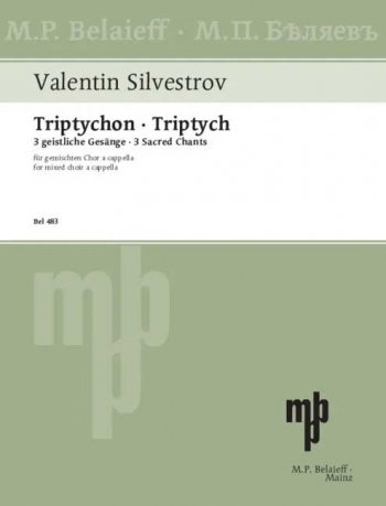 Triptych Mixed Choir A Capella (Belaieff)