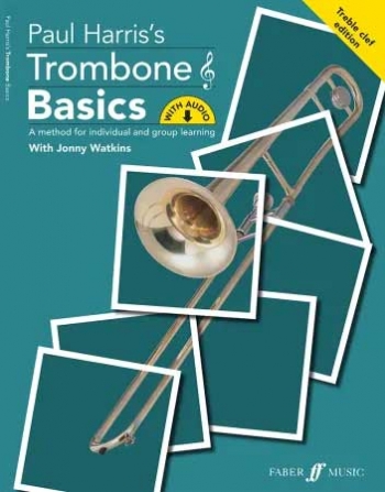 Trombone Basics Treble Clef Book & Audio (Harris)