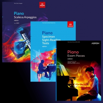 ABRSM Piano Grade 1 Bundle 2025-2026 Exam Pieces / Scales / Sight-reading