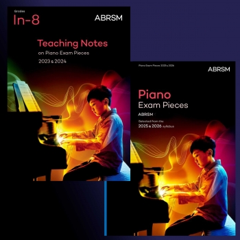 Piano Bundle 2025 & 2026 Grade Initial to 8 Plus Teaching Notes