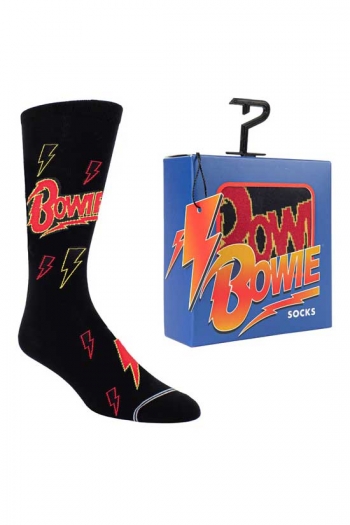 Socks With David Bowie Design