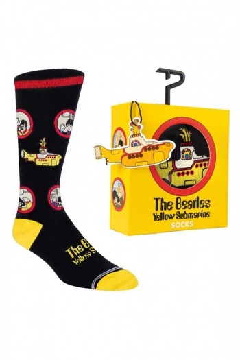 Socks With Beatles Yellow Submarine Design