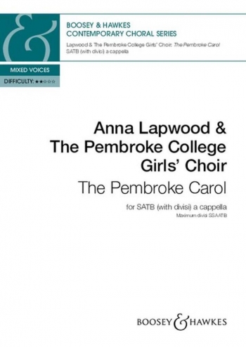 The Pembroke Carol SATB A Cappella