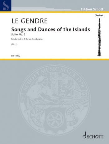 Songs And Dances Of The Islands Suite No. 2: Clarinet Bb Or A & Piano