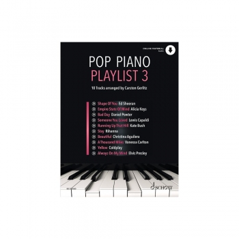 Pop Piano Playlist 3: 10 Tracks Arranged By Carsten Gerlitz (Schott)