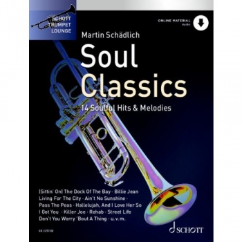 Schott Trumpet Lounge Soul Classics: Trumpet & Piano: Book & Audio