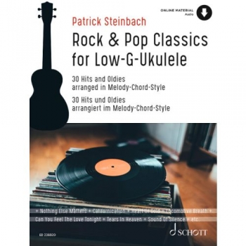 Rock & Pop Classics For Low G Ukulele: 30 Hits & Oldies