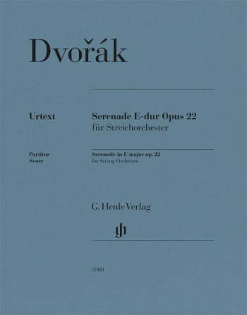 Serenade In E Major: Op. 22: String Ensemble: Score Only (Henle)