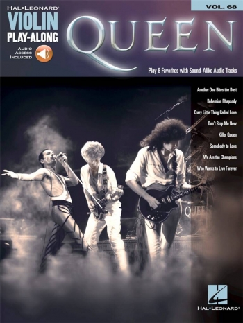 Violin Play-Along Volume 68 Queen - Violin (Book/Online Audio)