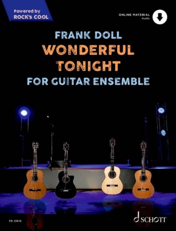 Wonderful Tonight Guitar Quartet Set Of Parts (Frank Doll)