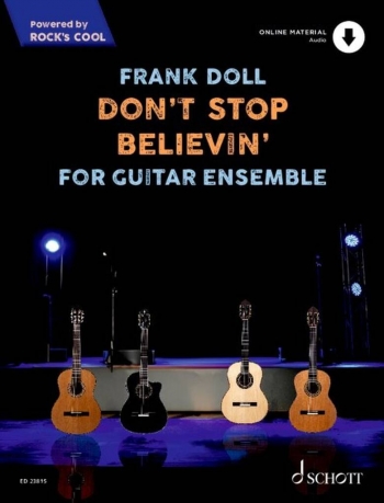 Don't Stop Believin Guitar Quartet Set Of Parts (Frank Doll)