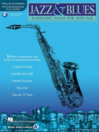 Instrumental Play-along: Jazz & Blues: Alto Saxophone: Book & Audio