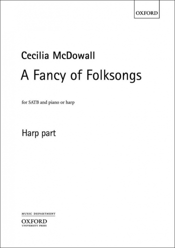 A Fancy Of Folksongs For SATB And Harp Part