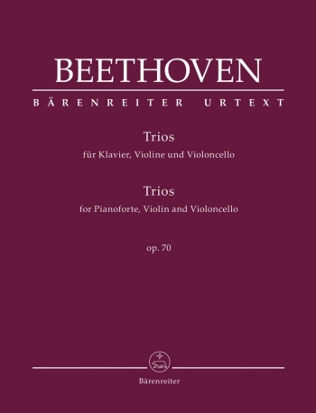 Trios Op.70 Piano Trio (Barenreiter)