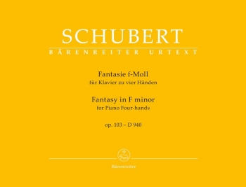 Fantasy F Minor Op.103: Piano Duet (Barenreiter)