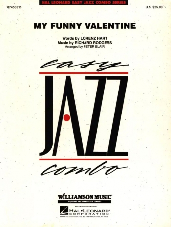 Easy Jazz Combo: My Funny Valentine Score & Parts