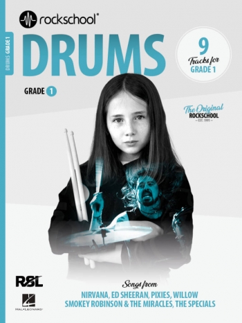 Rockschool: Drums Grade 1 2024 Book & Audio Online