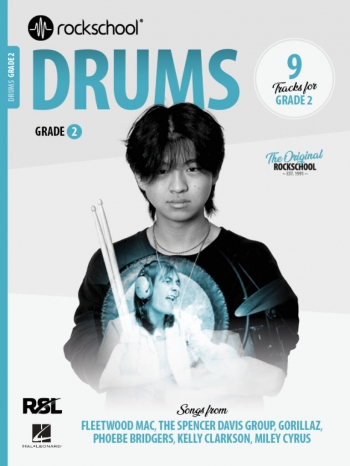 Rockschool: Drums Grade 2 2024 Book & Audio Online