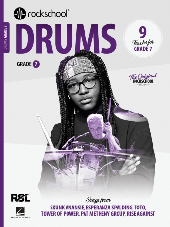 Rockschool: Drums Grade 7 2024 Book & Audio Online