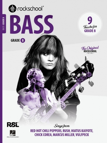 Rockschool: Bass Grade 8 2024 Book & Online Audio