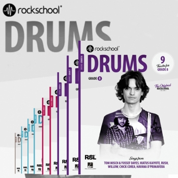 Rockschool Drums Bundle Initial to Grade 8