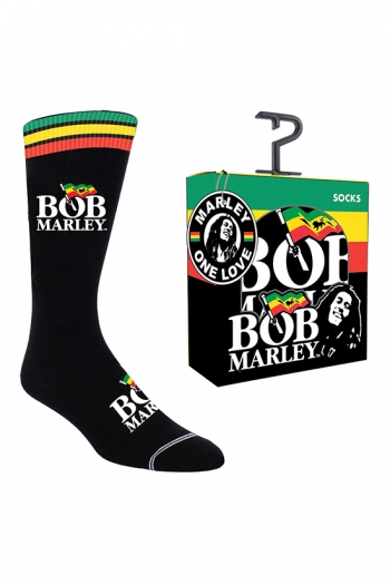 Socks With Bob Marley Design