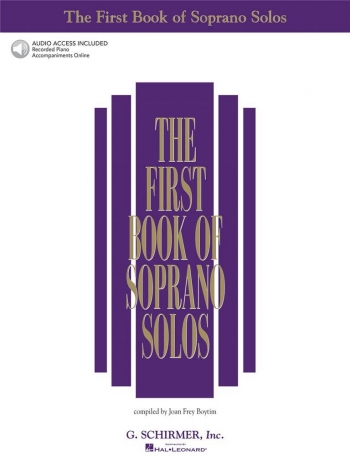 First Book Of Soprano Solos: Voice & Piano Book & Audio