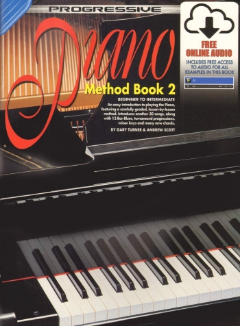 Progressive Piano Method Book 2: Book & Audio