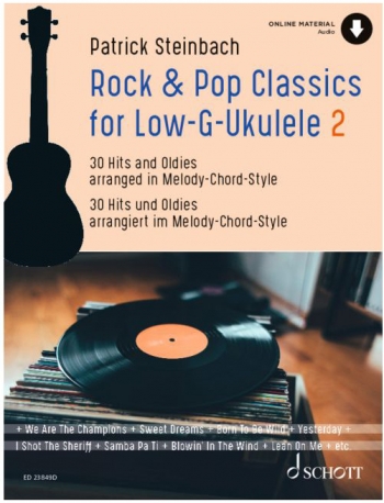 Rock & Pop Classics For Low G Ukulele 2: 30 Hits & Oldies