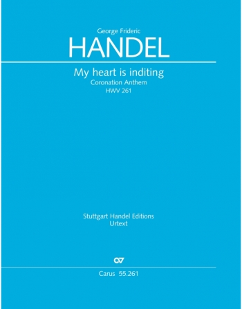 My Heart Is Inditing: Vocal Score (Carus)