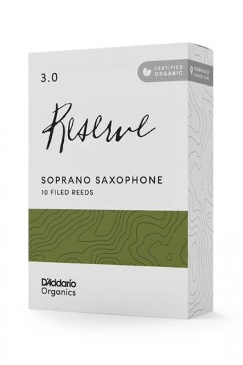 Soprano Sax Organic Reeds Reserve (Pack 10)