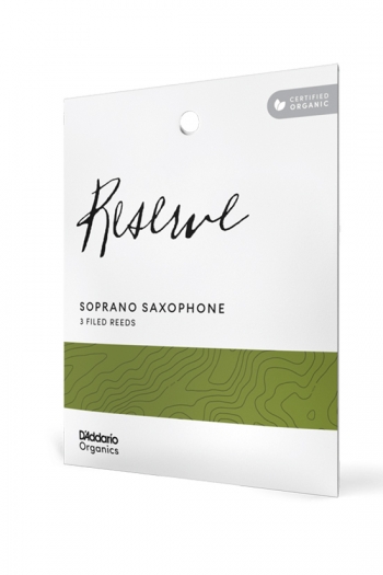 Soprano Sax Organic Reeds Reserve (3 Pack)