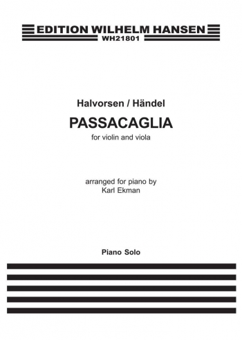 Passacaglia For Violin And Viola