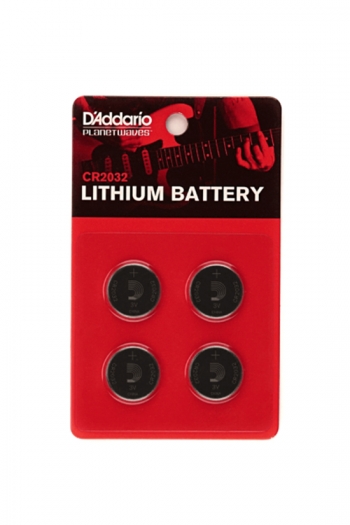 D'Addario Lithium Battery, 4-pack