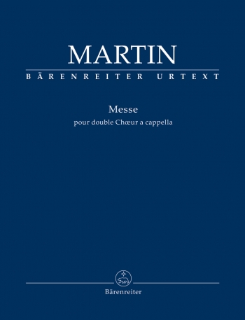 Mass For Double Choir A Cappella Vocal Score (Barenreiter)