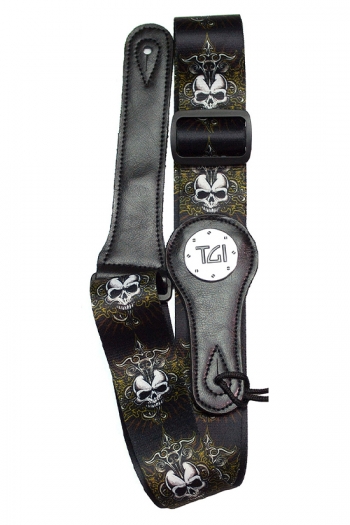 TGI Guitar Strap - Skull Celtic