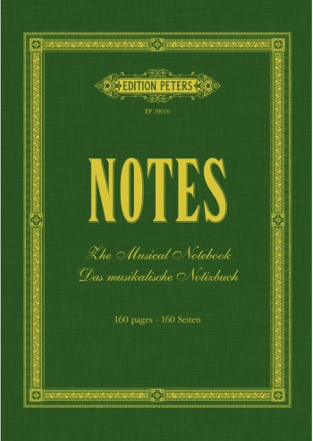 Manuscript: Notes:Notes: The Musical Notebook (Edition Peters)