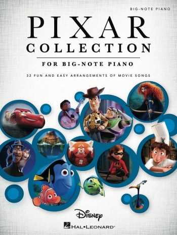 Pixar Collection For Big-Note Piano