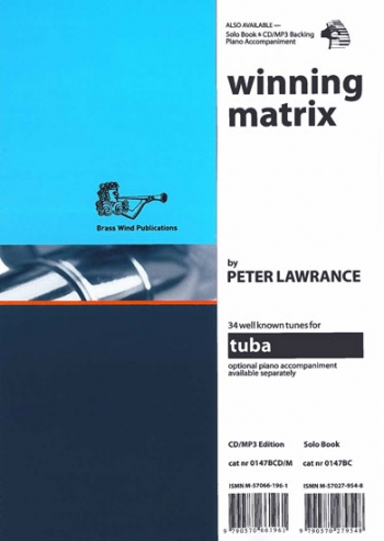 Winning Matrix: Tuba Bass Clef: Book Only   (Lawrance)