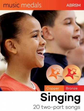 ABRSM Music Medals Copper & Bronze Singing: 20 Two-part Songs