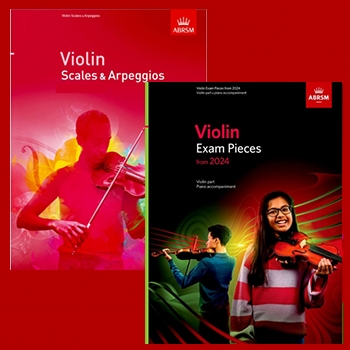 ABRSM Violin Grade 1 Bundle 2024 Violin & Piano Pieces / Scales